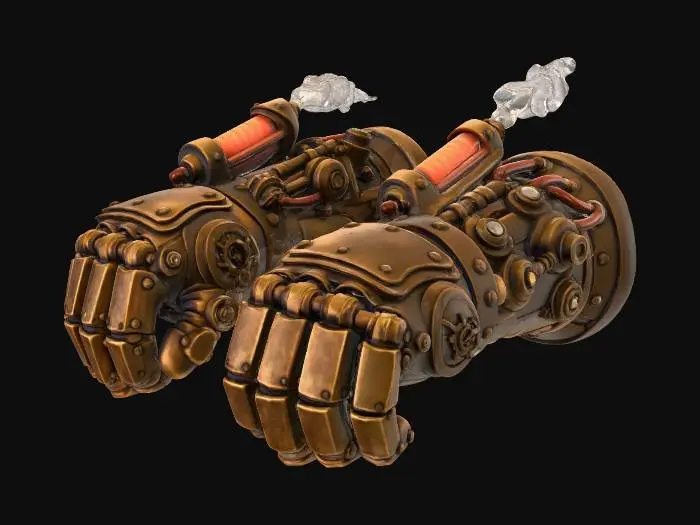 3D model for Steam Gauntlets Ignition