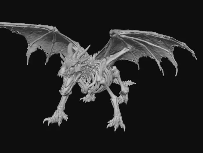 3D model for Ethereal Wyrm, #Halloween2025#