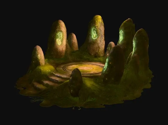 3D model for Runic Stone Circle