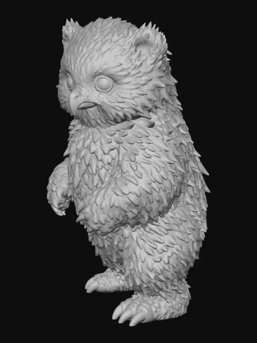 3D model for Woodland Guardian Owl