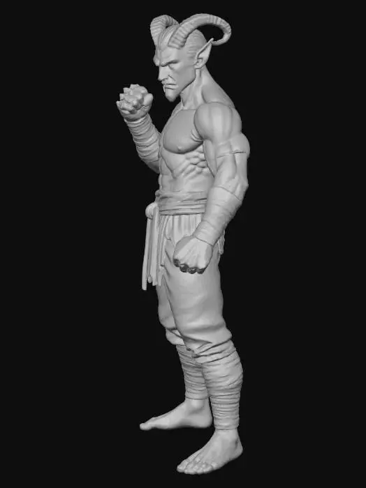 3D model for Infernal Warrior