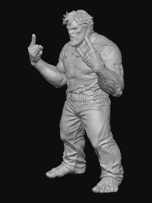 3D model for The Green Storm Emerges