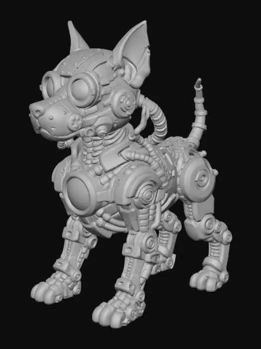 3D model for Cyberhound Sentinel