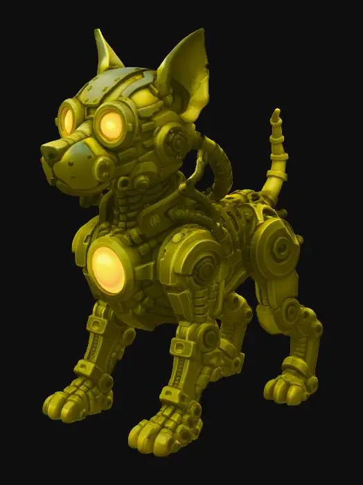 3D model for Cyberhound Sentinel
