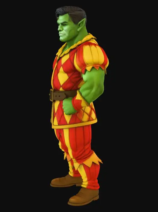 3D model for Jester Orc in the Marketplace