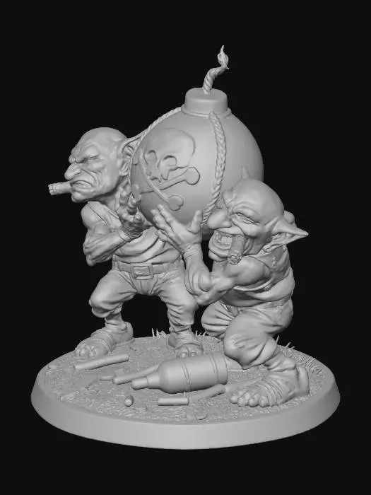 3D model for Goblin Bomb Squad