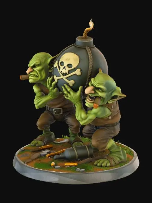3D model for Goblin Bomb Squad