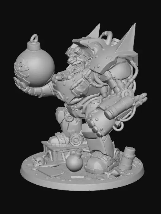 3D model for Goblin Demolitionist