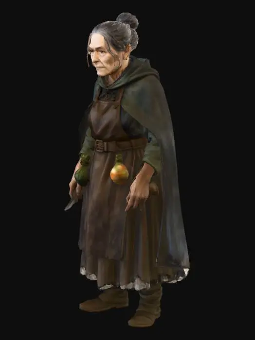 3D model for The Herbalist