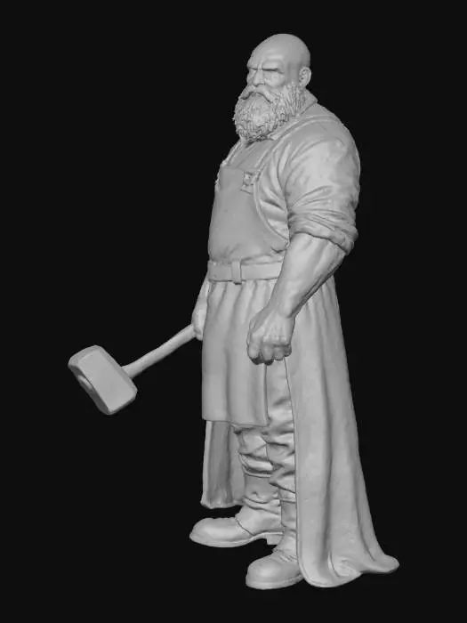 3D model for The Blacksmith