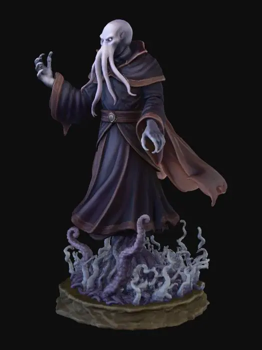 3D model for Mindflayer Conjurer