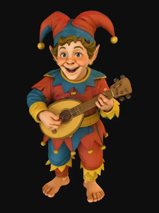 3D model for Jolly Minstrel Serenade