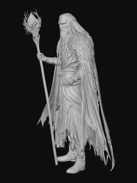 3D model for Emerald Warden of the Glade