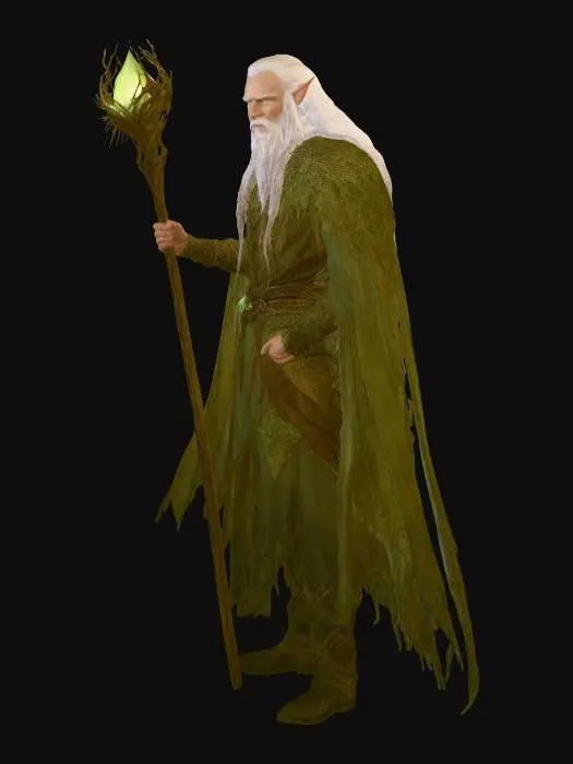 3D model for Emerald Warden of the Glade