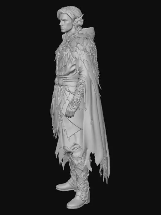 3D model for Elven Guardian of the Verdant Forest