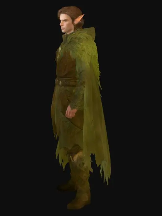 3D model for Elven Guardian of the Verdant Forest