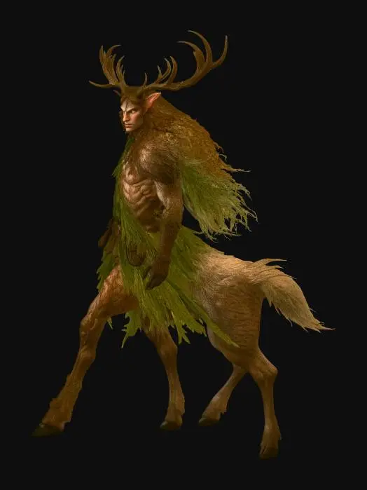 3D model for Antlered Warden of the Forest
