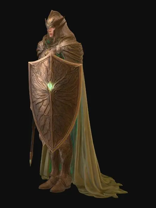 3D model for Verdant Sentinel