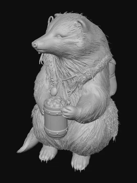 3D model for Mossy Tavern Keeper