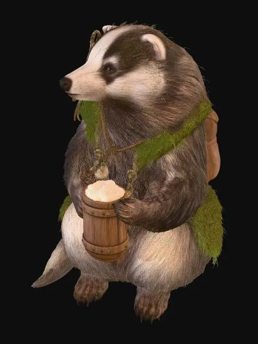 3D model for Mossy Tavern Keeper