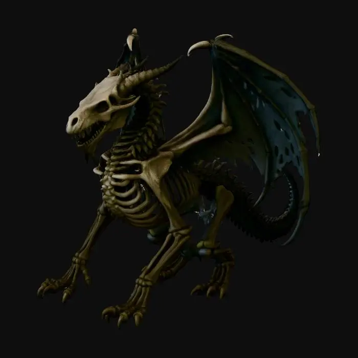 3D model for Necrodrake Awakening