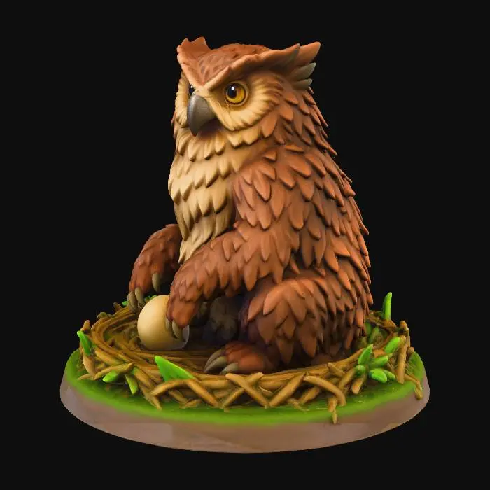 3D model for Guardian of the Nest