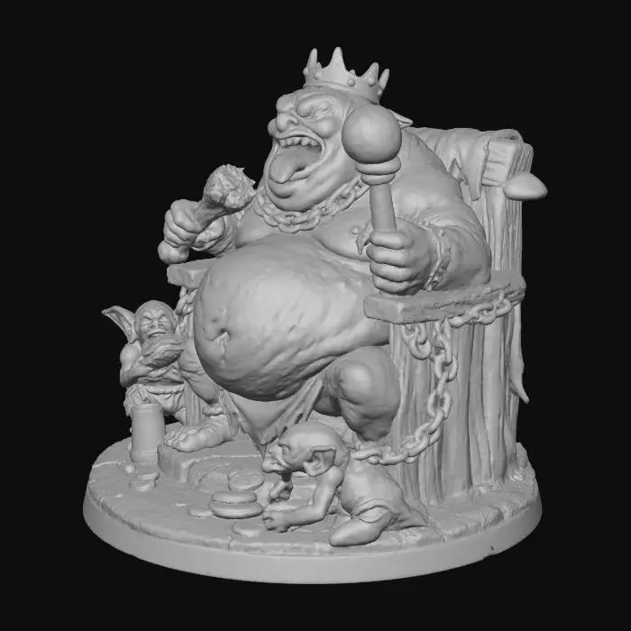 3D model for Goblin King Feast