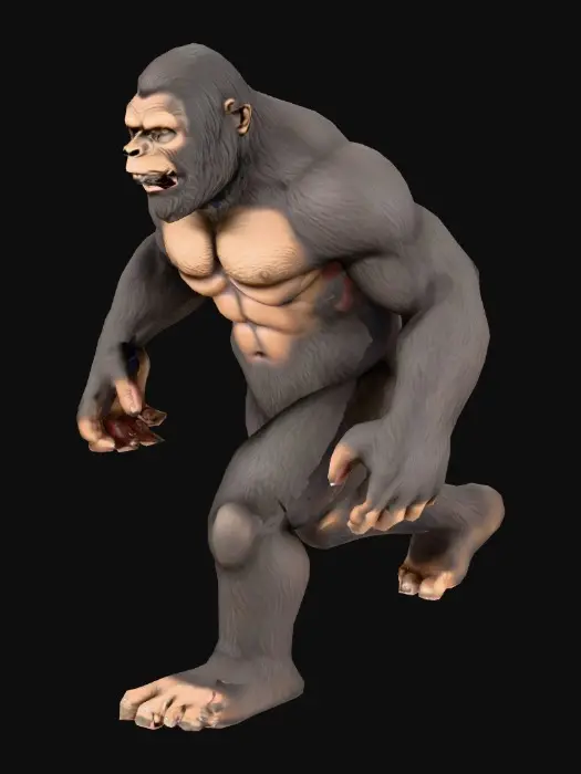 3D model for Roblox rig bigfoot