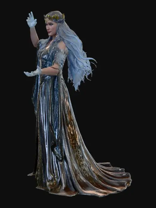 3D model for Galadriel Elf Sorceress