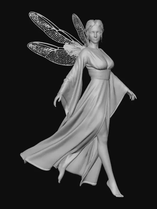 3D model for Golden Fairy