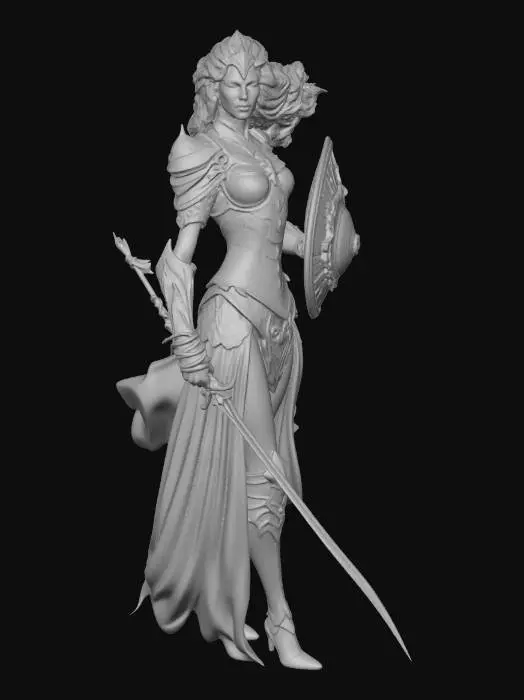 3D model for Warrior Majesty