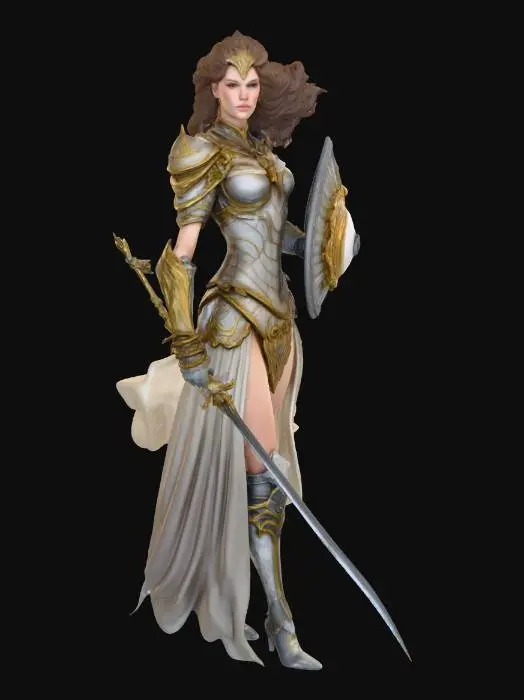 3D model for Warrior Majesty