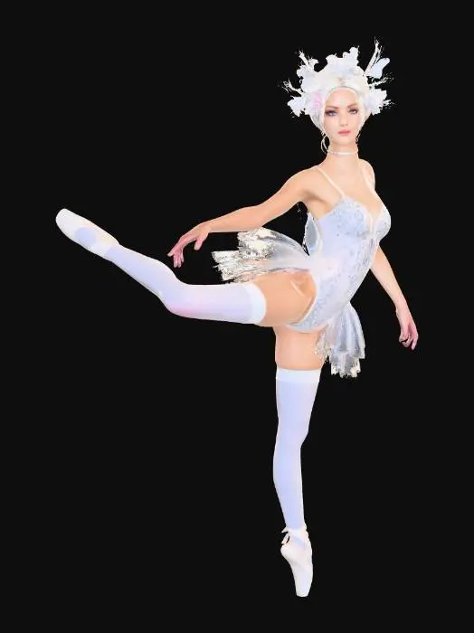3D model for Ballerina