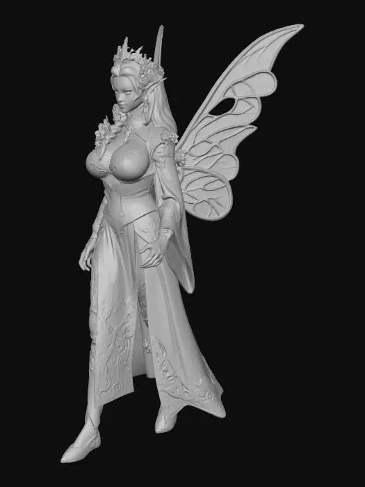 3D model for Fairy Queen's Blossom Path