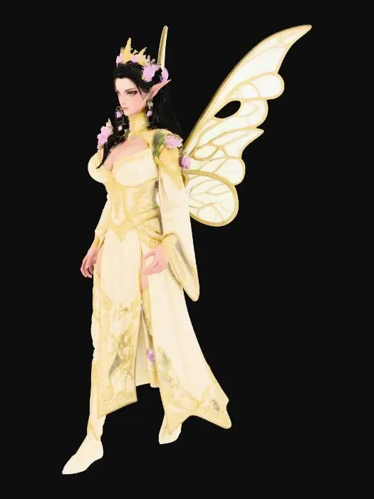 3D model for Fairy Queen's Blossom Path