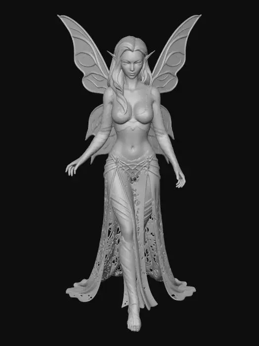 3D model for Forest Enchantress