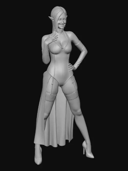 3D model for Enchanting Elven Elegance