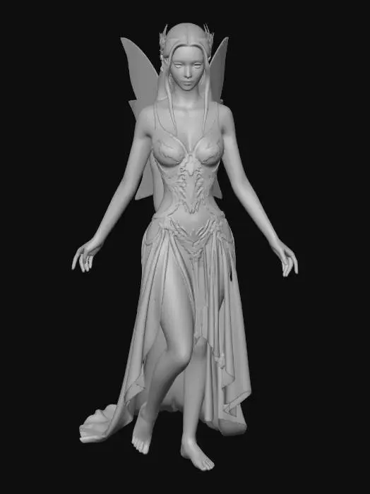 3D model for Enchanted Wings