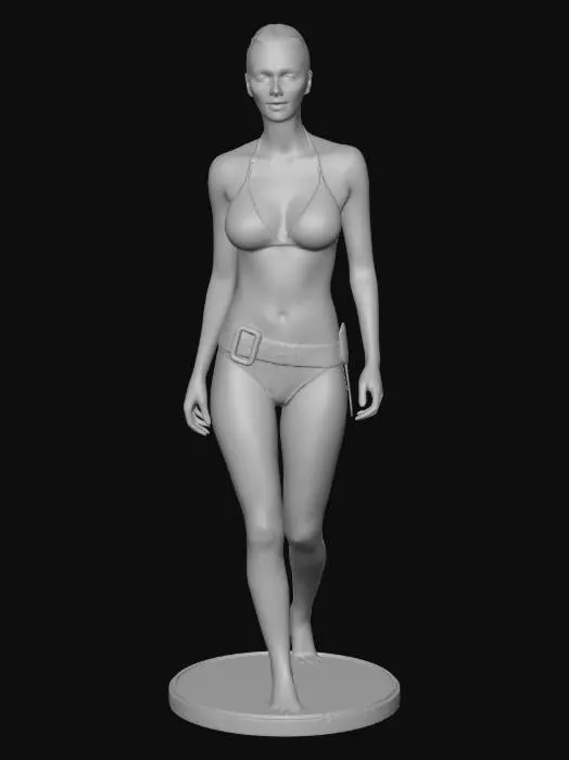3D model for Halle beach serenity