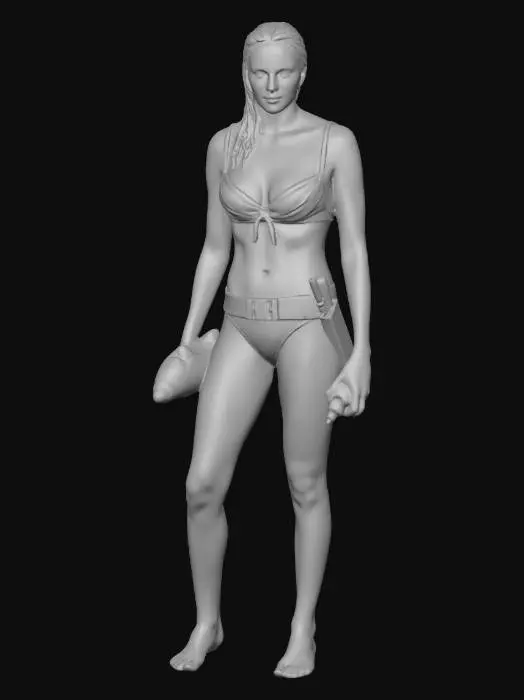 3D model for Beach Arrival