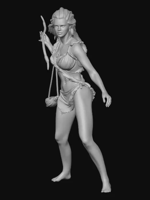 3D model for Hunter by the Shore