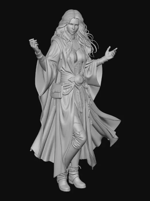3D model for Crimson Enchantress of the Sigil Circle
