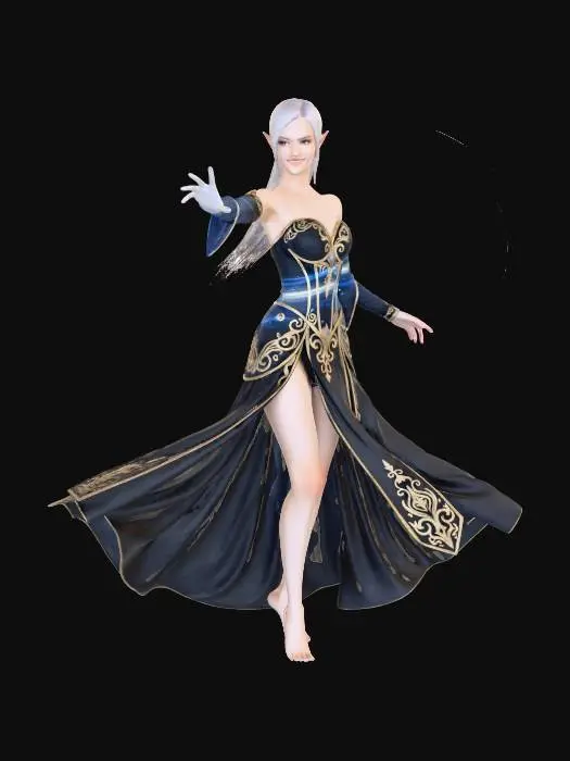 3D model for Enchanted Circle