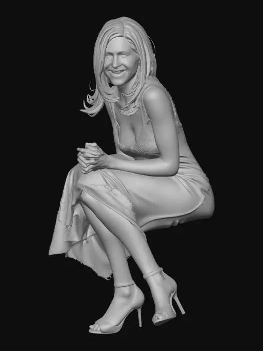 3D model for Jenny Radiant in White