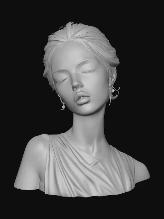 3D model for Velvet Serenity