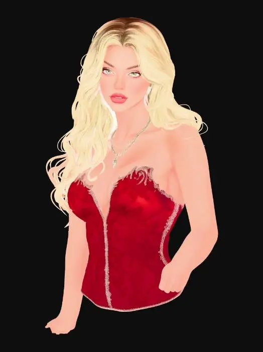 3D model for Crimson Allure