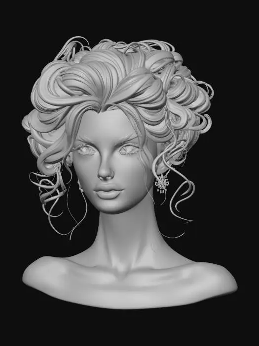 3D model for Teal Elegance