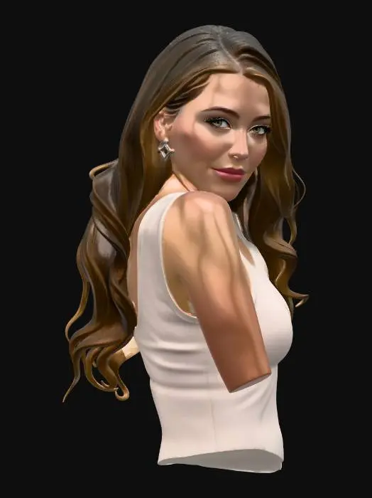 3D model for Over-the-Shoulder Portrait
