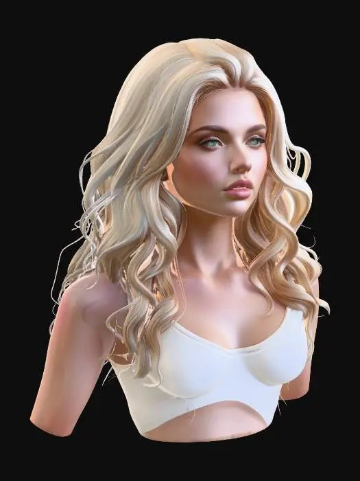 3D model for Golden Hour Bloom