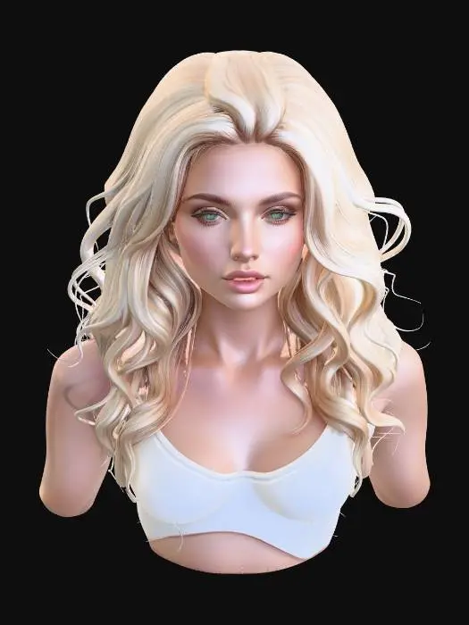 3D model for Golden Hour Bloom